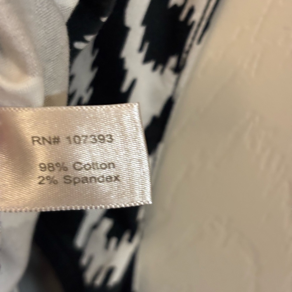 Boston Proper Black White Ikat Print Beaded Shift beach wedding guest graduation - Picture 8 of 8